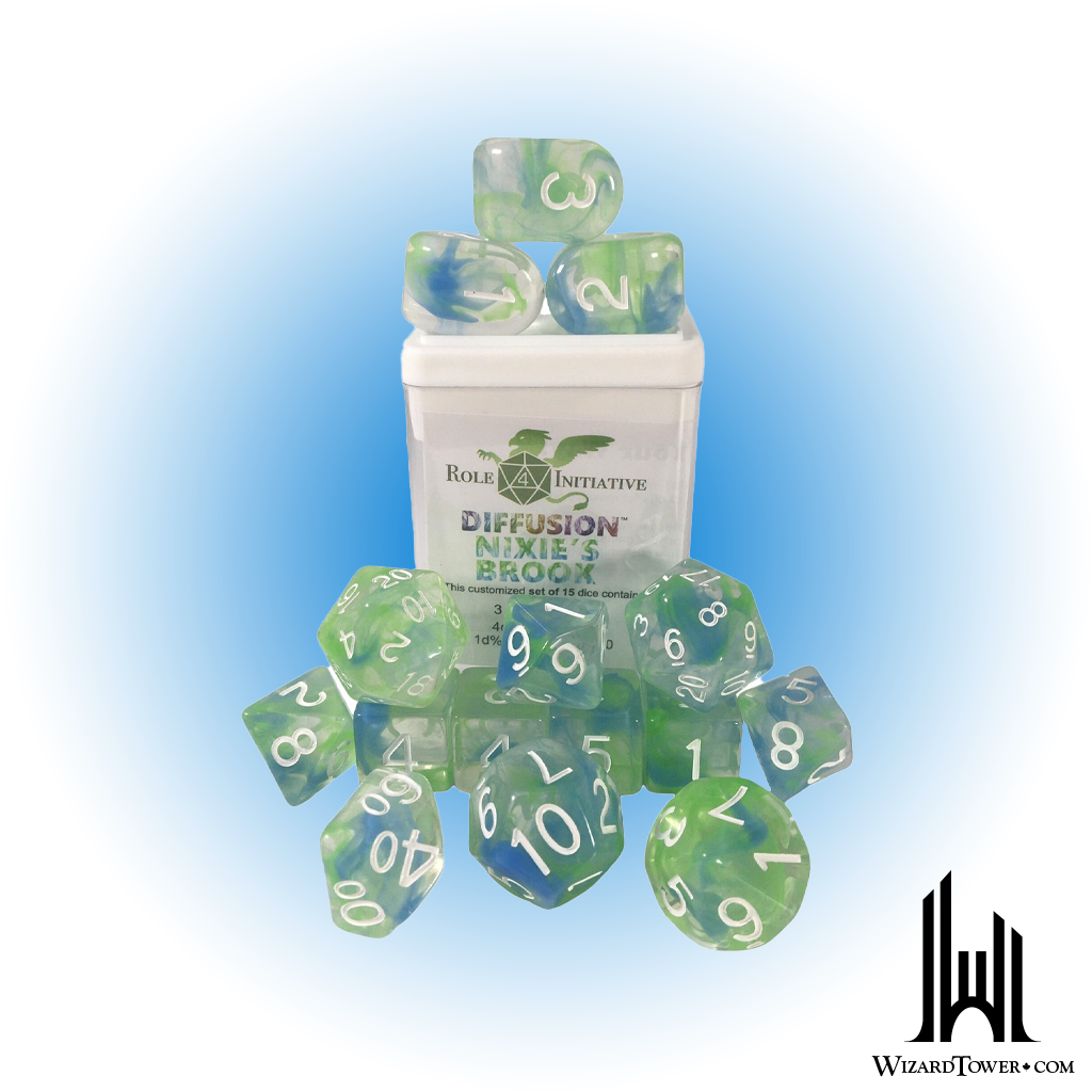 Dice Set - Diffusion Nixies Brook 15ct